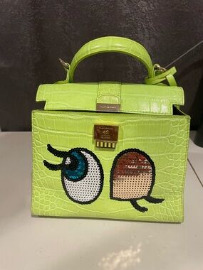 PLAYNOMORE WINKYGIRL bag in Lime Green